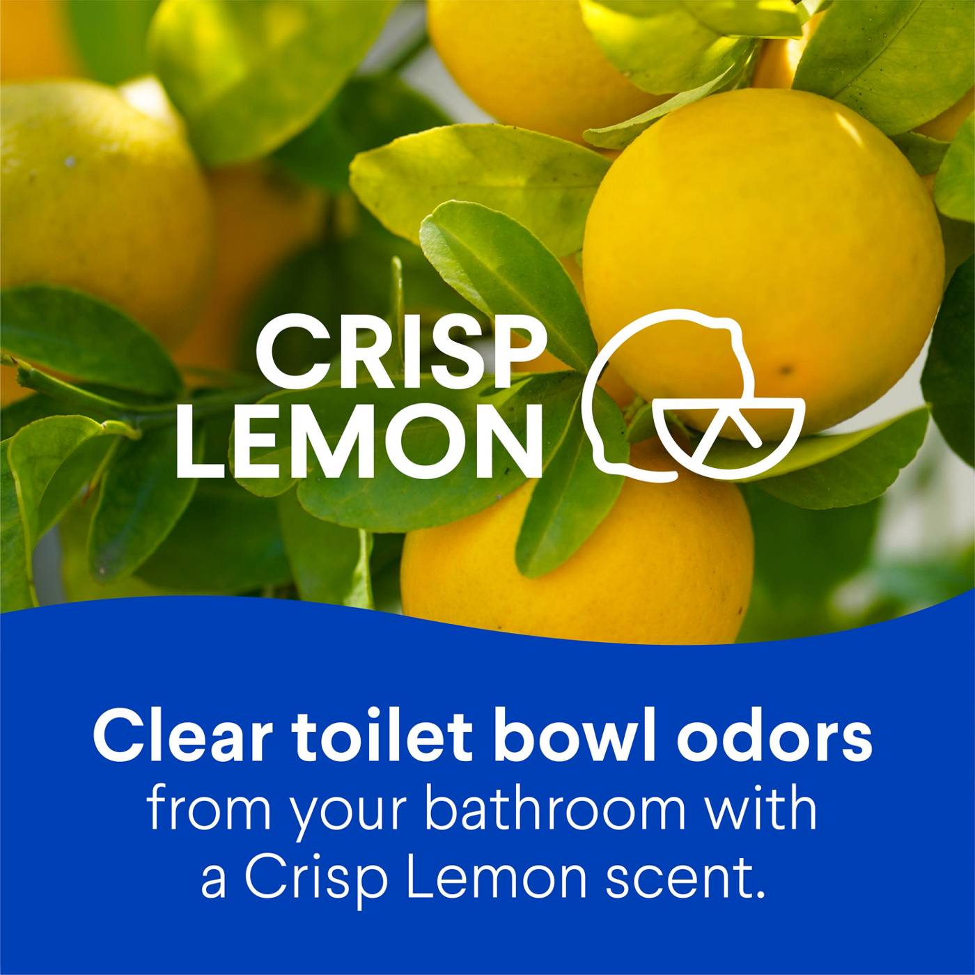 Clorox Toilet Bowl Cleaner - Clinging Bleach Gel - Crisp Lemon; image 3 of 12