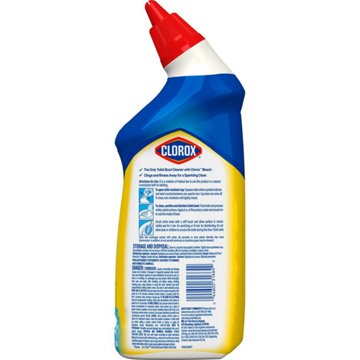 Clorox Toilet Bowl Cleaner Clinging Bleach Gel - Crisp Lemon