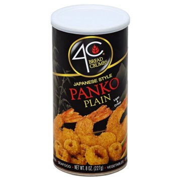 4C Japanese Style Panko Plain Bread Crumbs, 8 oz