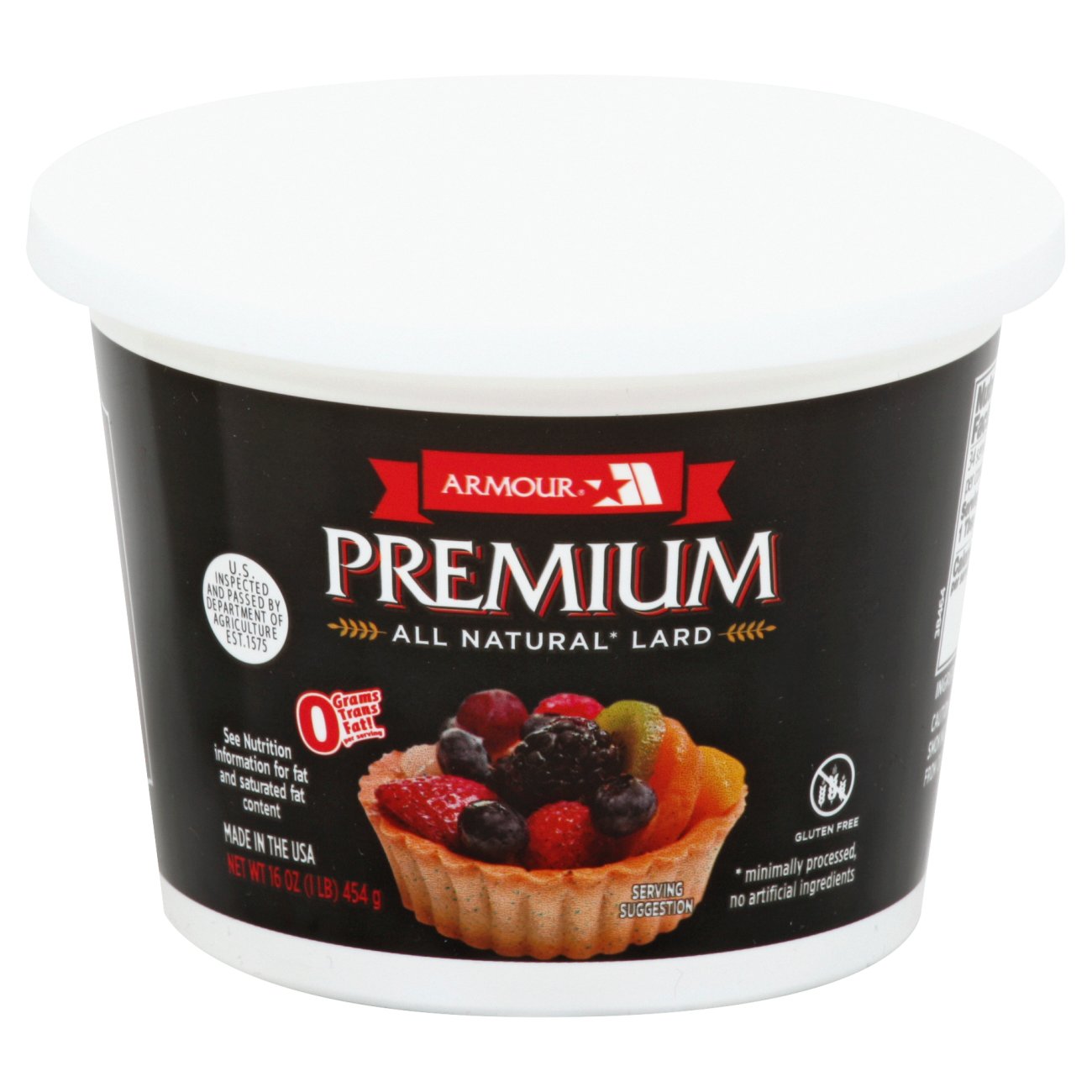 Armour Premium All Natural Lard Shop Butter & Margarine at HEB