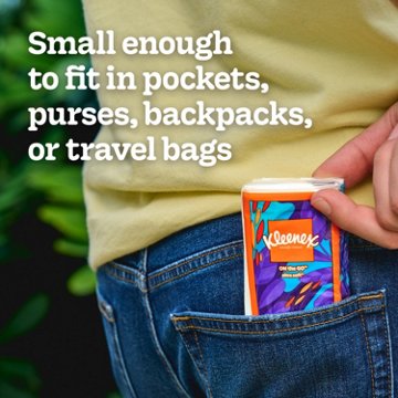 Kleenex On-the-Go Facial Tissues 3 Ply, 1 ct