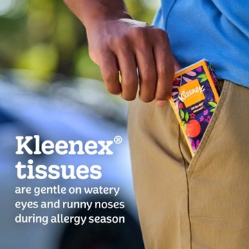 Kleenex On-the-Go Facial Tissues 3 Ply, 1 ct
