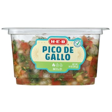 H-E-B Pico de Gallo - Mild, 14 oz