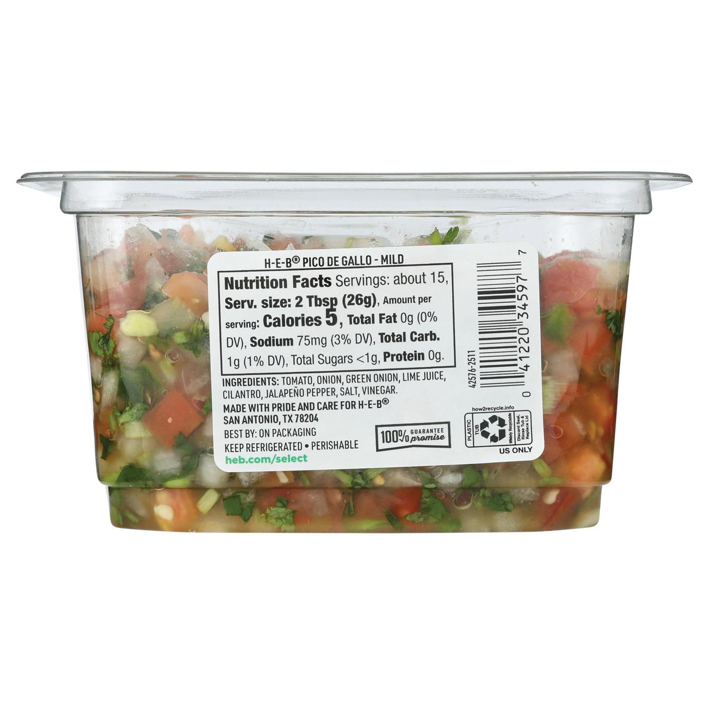 H-E-B Pico de Gallo - Mild; image 3 of 3