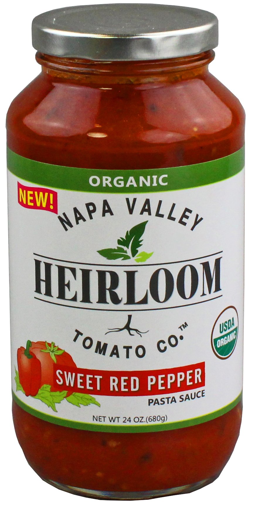 Napa Valley Heirloom Tomato Co. Sweet Red Pepper Sauce Shop Pasta