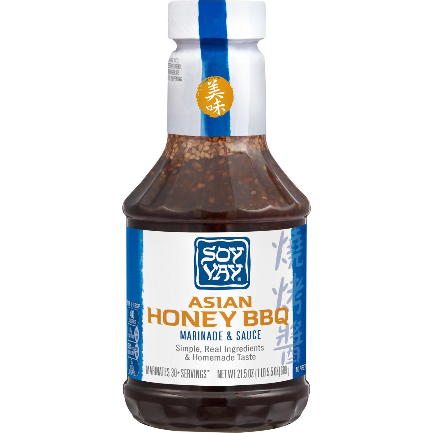Soy Vay Asian Honey BBQ Marinade and Sauce; image 1 of 2