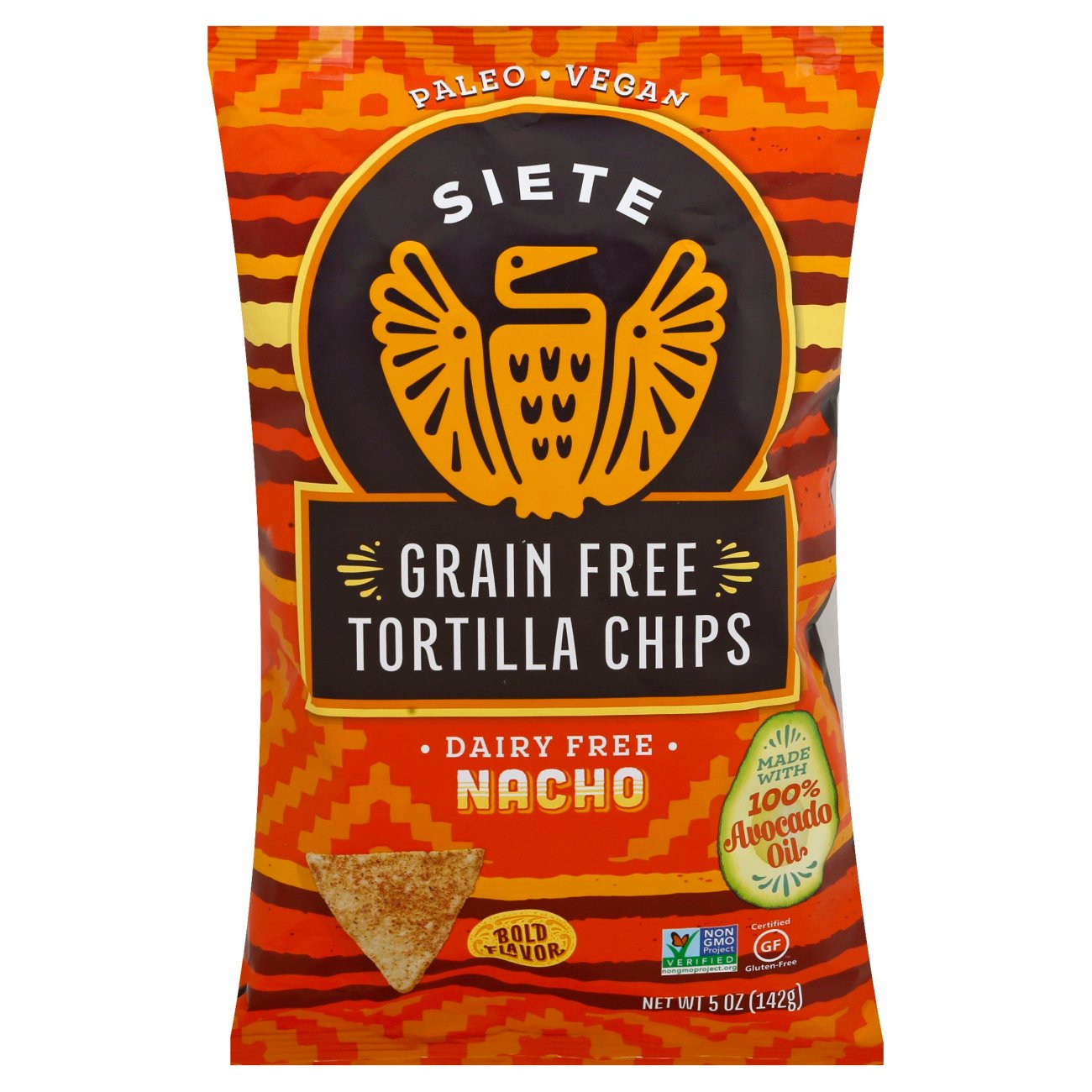 Siete Grain Free Nacho Tortilla Chips Shop Chips at HEB