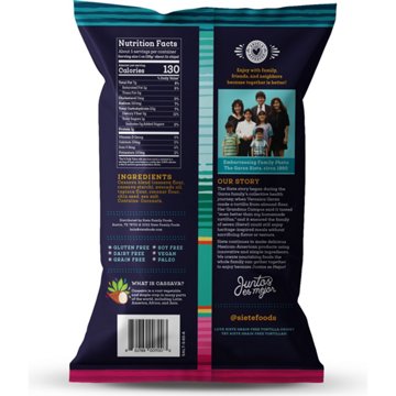 Siete Grain-Free Sea Salt Tortilla Chips, 5 oz