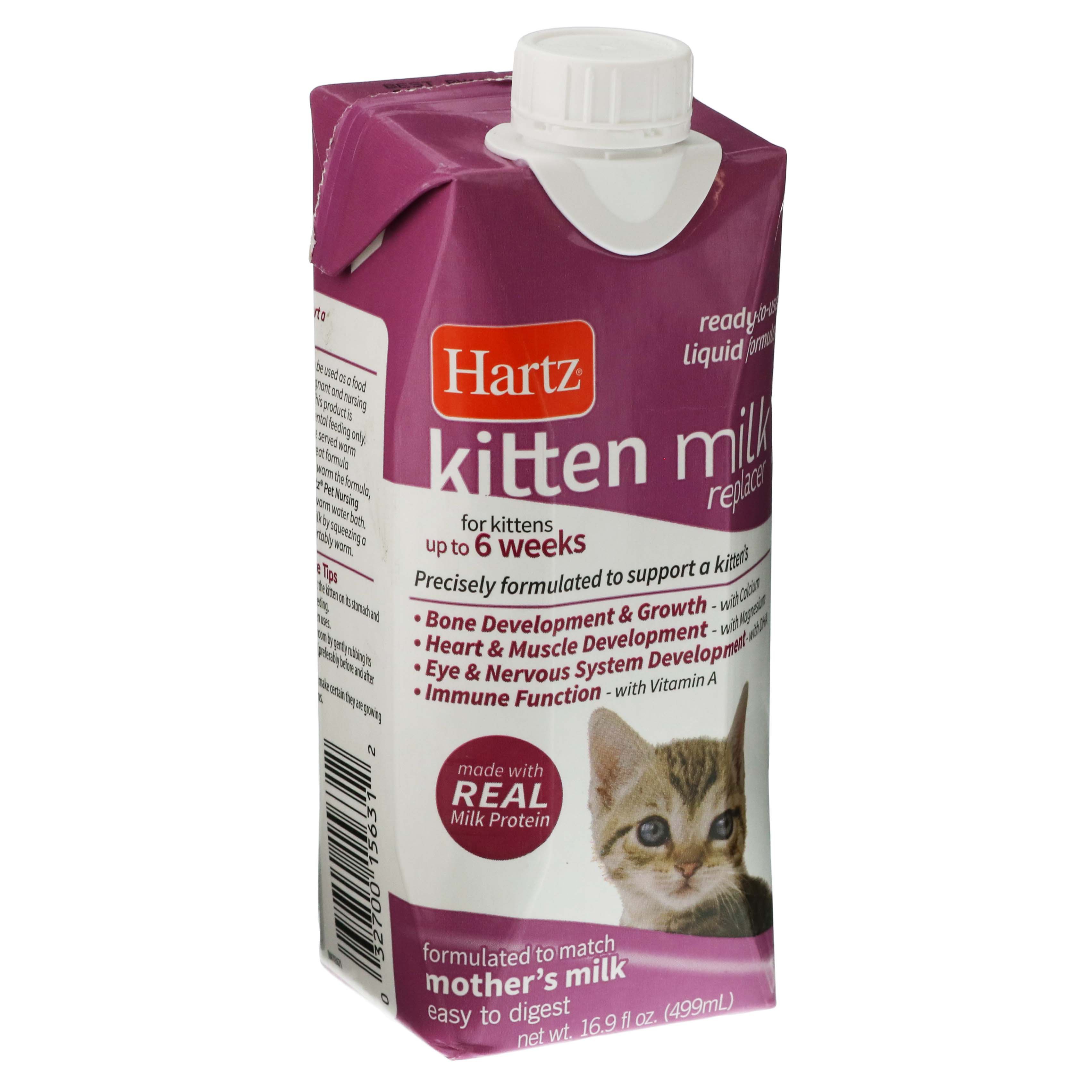 Commercial milk replacer outlet for kittens