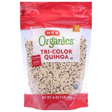 H-E-B Organics 7g Protein Tri-Color Quinoa