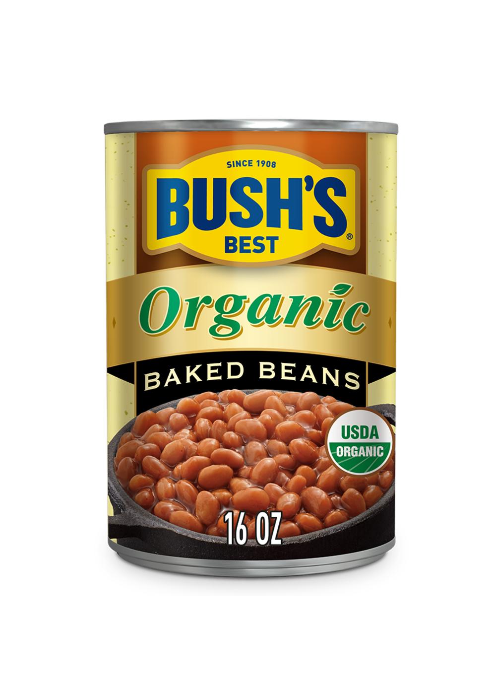 Bush's Best Organic Baked Beans; image 1 of 4