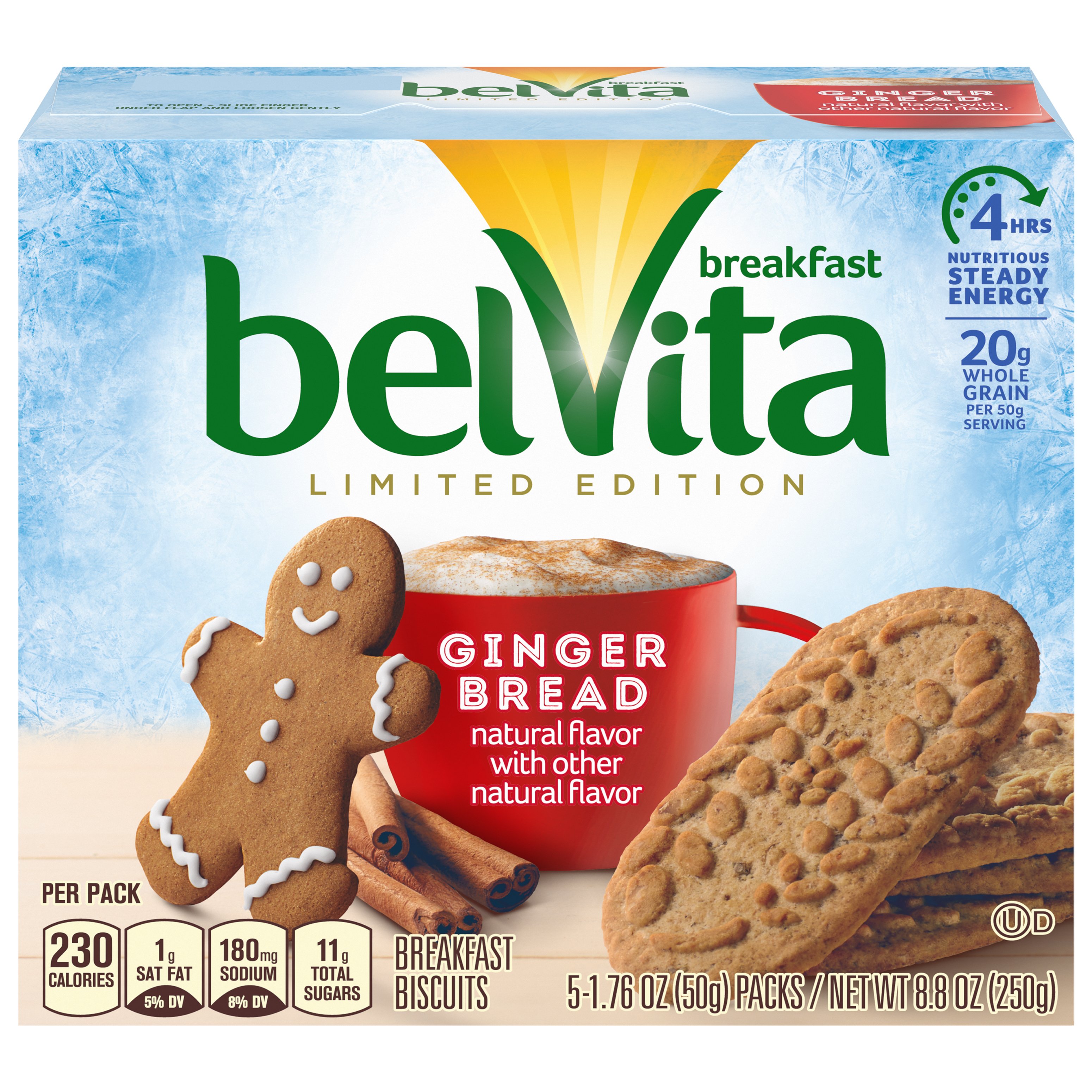 Nabisco Belvita Limited Edition Gingerbread Breakfast Biscuits Shop