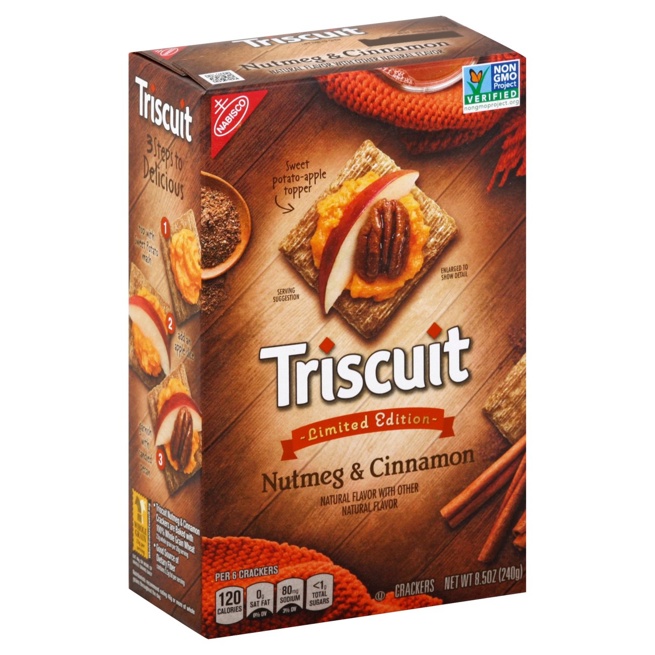 Nabisco Triscuit Limited Edition Nutmeg & Cinnamon Crackers Shop
