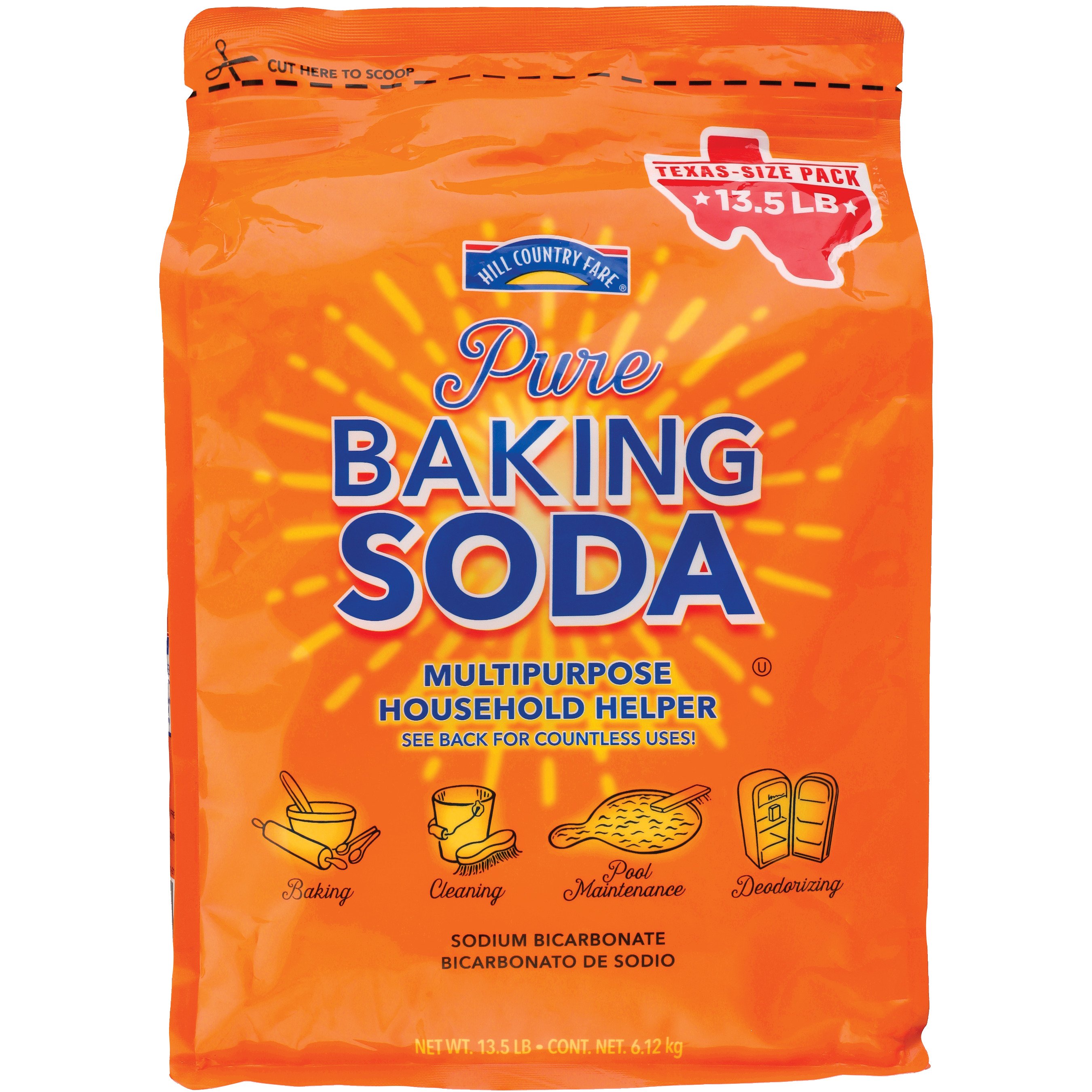 Hill Country Fare Pure Baking Soda Value Pack Shop Baking Soda & Powder at HEB
