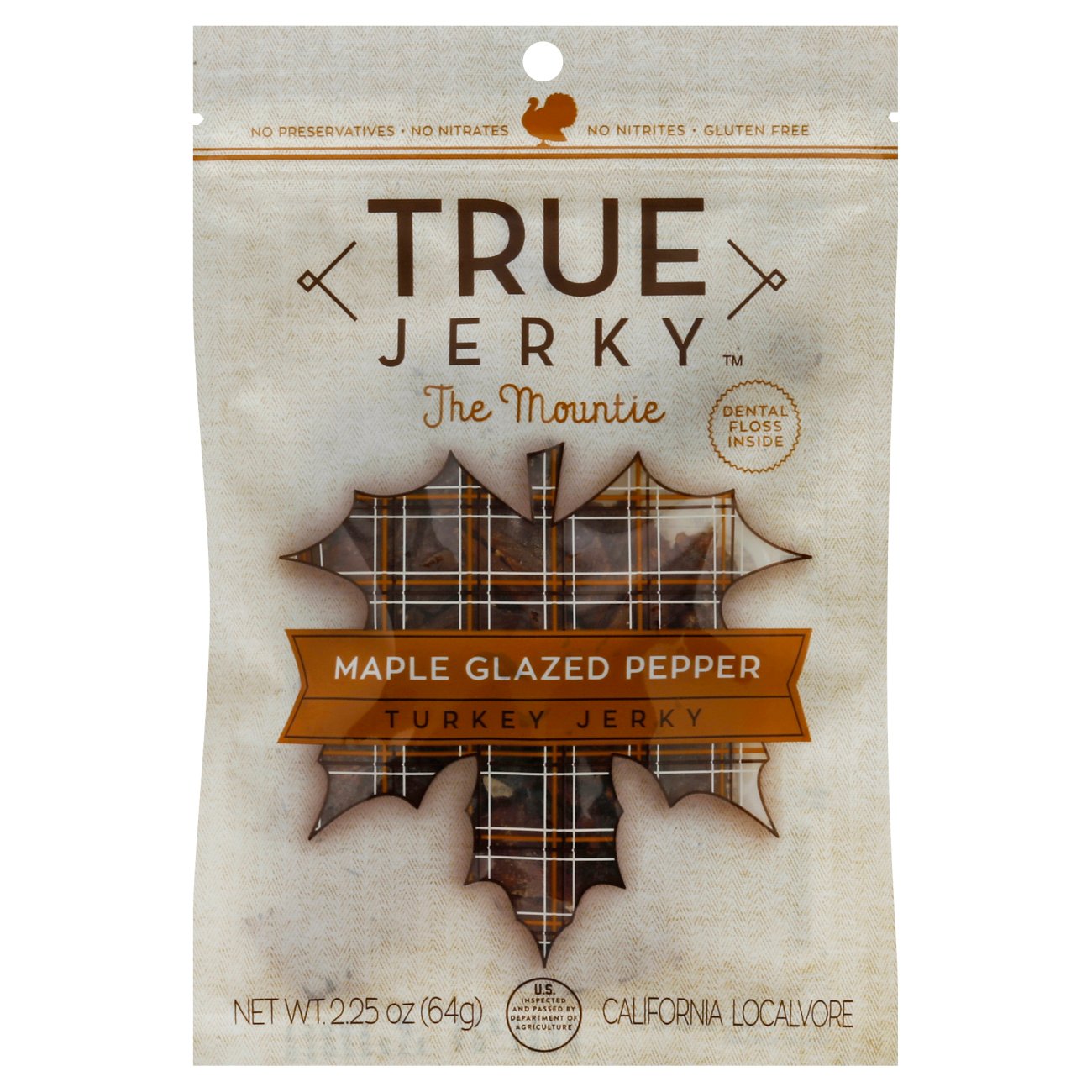 True Jerky Maple Glazed Pepper Turkey Jerky Shop Jerky at HEB