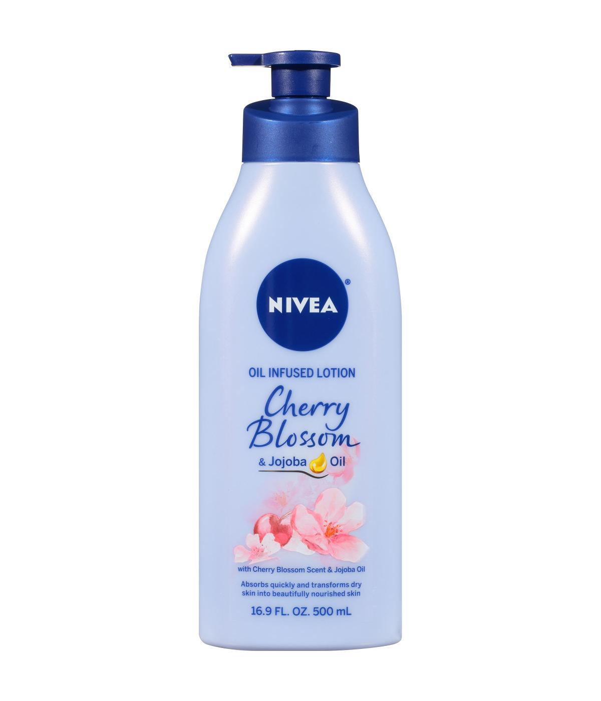 NIVEA Oil Infused Body Lotion Cherry Blossom and Jojoba Oil