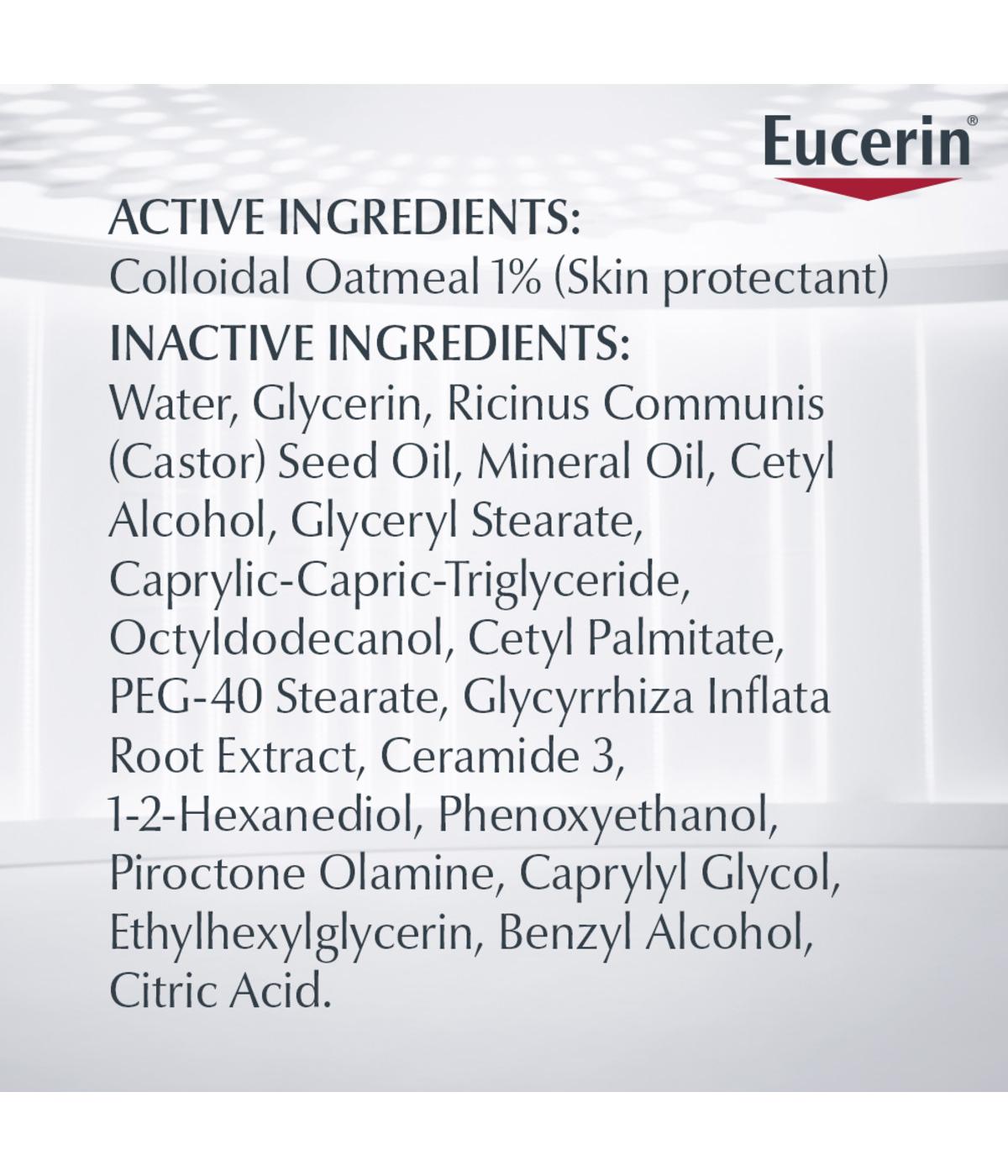 Eucerin Eczema Relief Hand Cream Tube; image 3 of 4