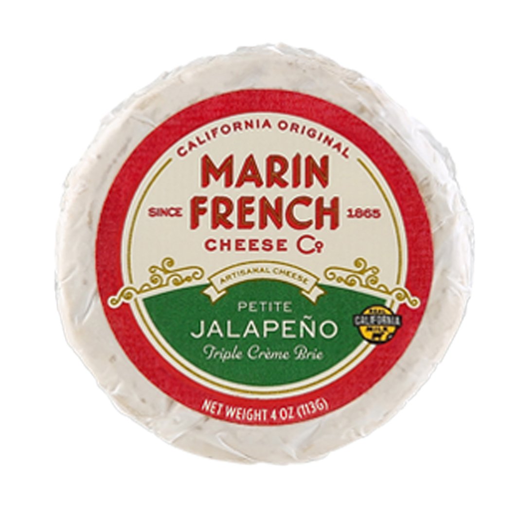 Marin French Cheese Co. Petite Jalapeño Triple Creme Brie Cheese Shop