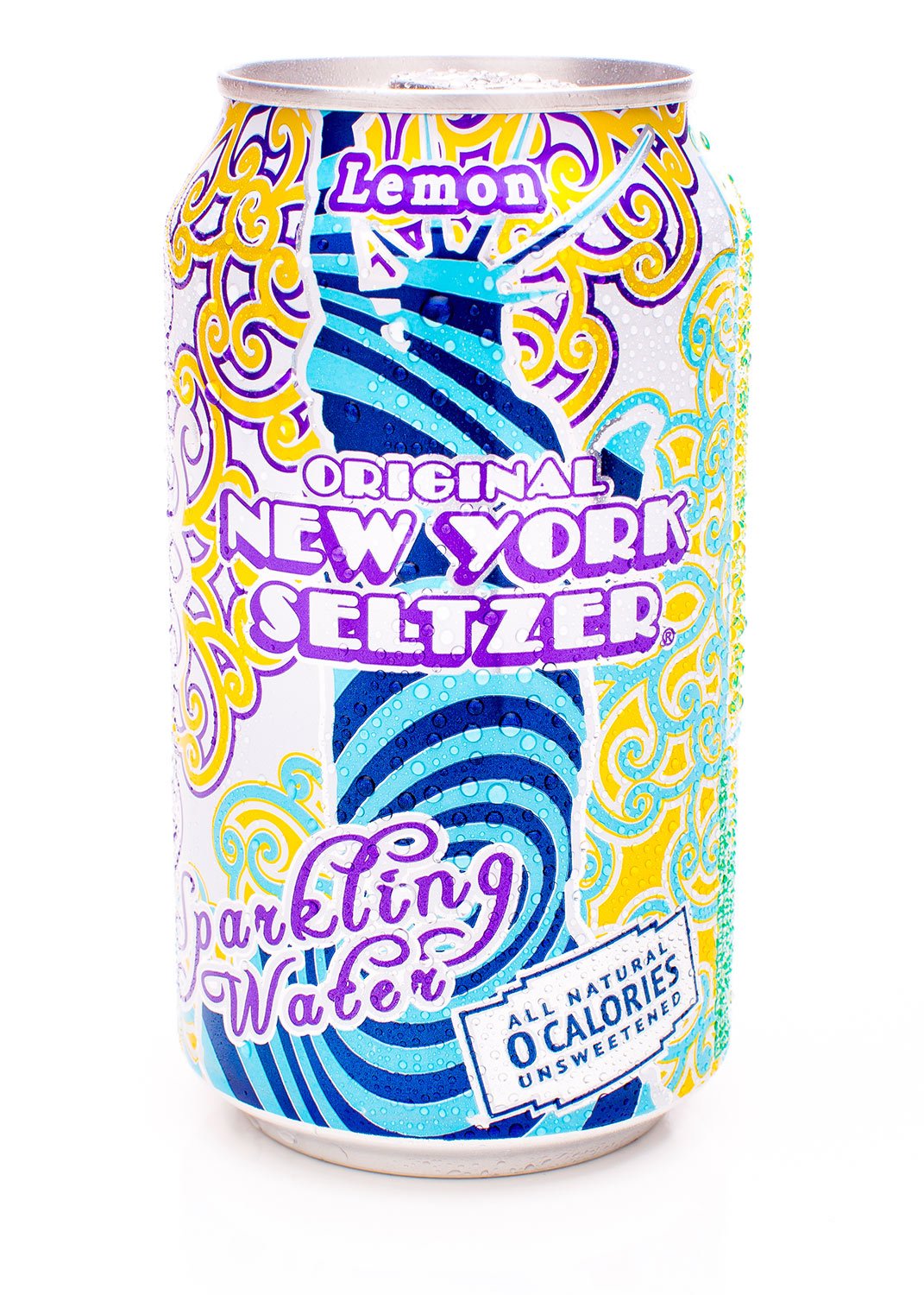 Original New York Seltzer Lemon Sparkling Water Shop Water at HEB