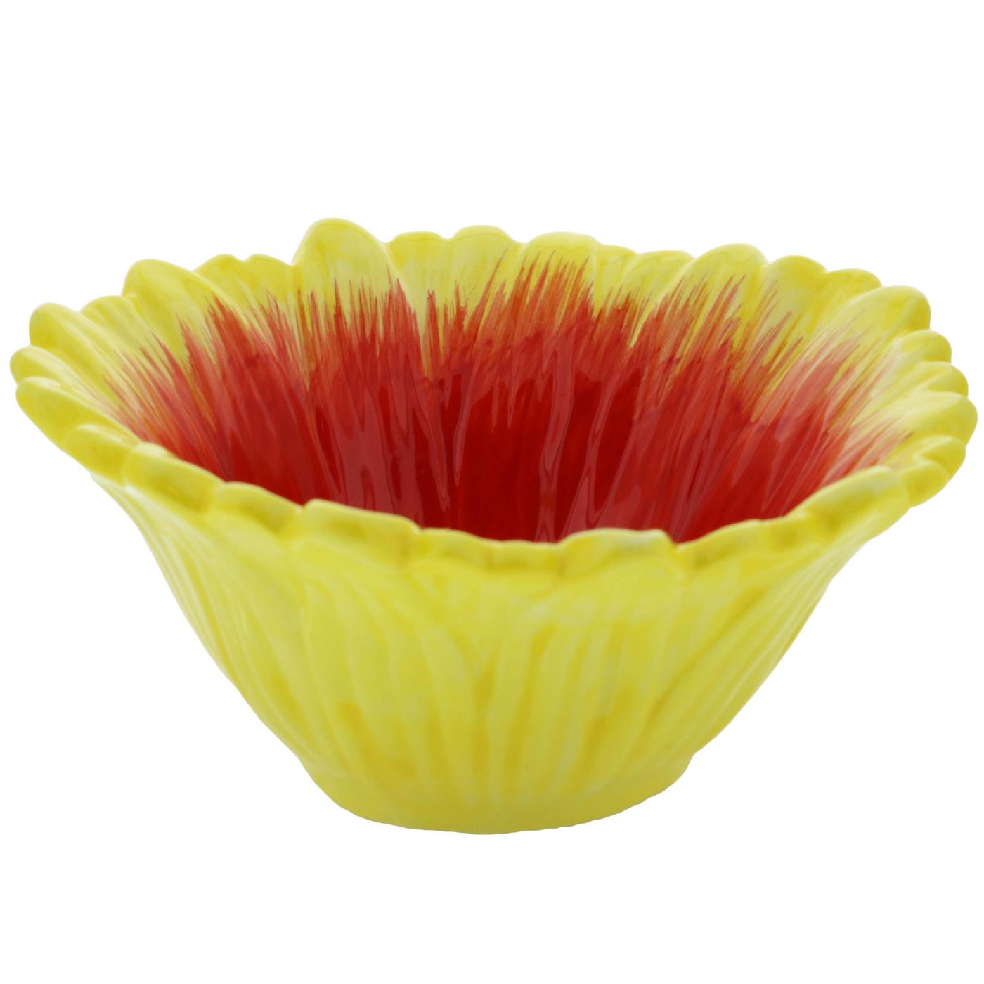 Haven & Key Ceramic Flower Bowl; image 1 of 4