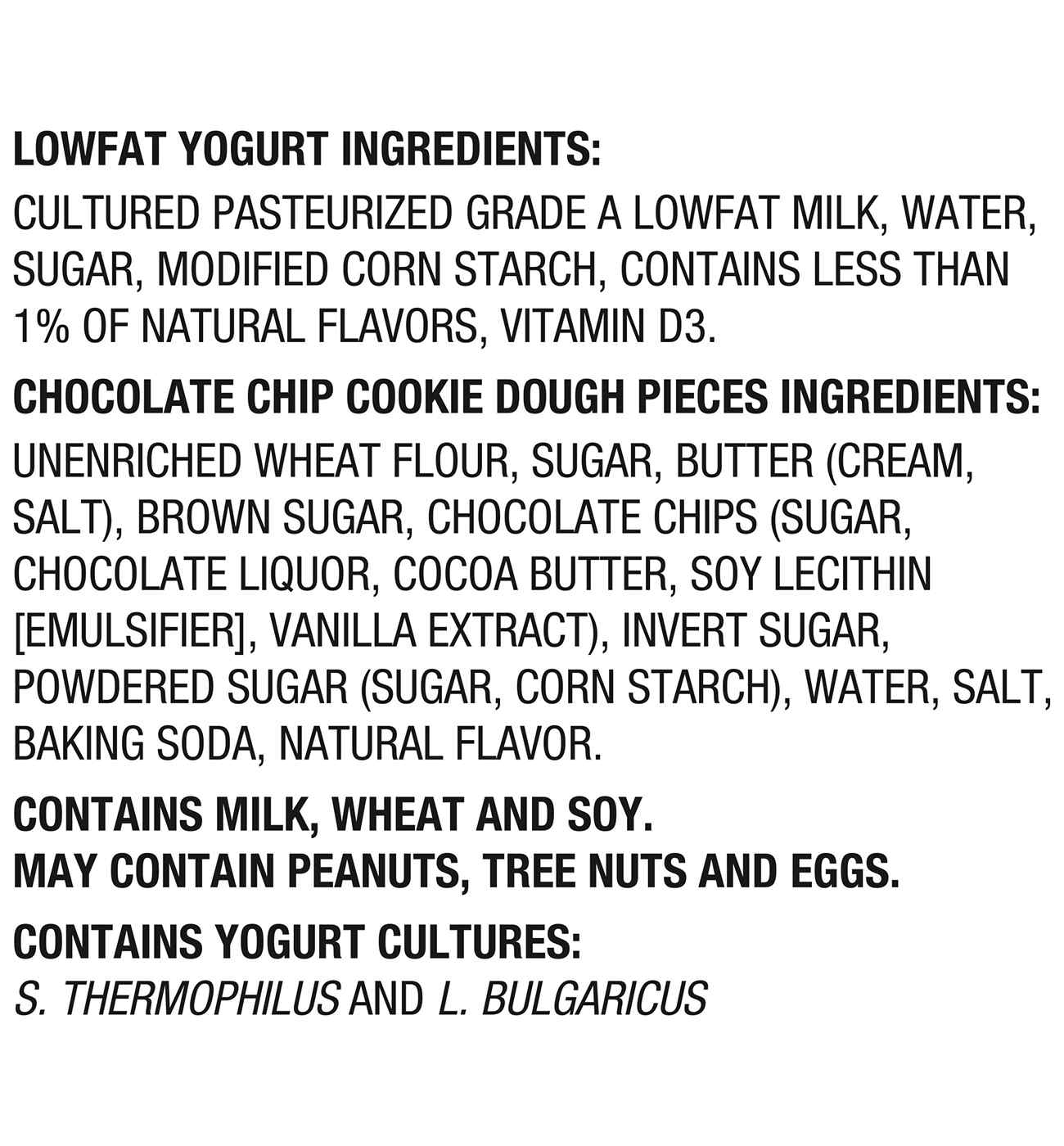 YoCrunch Low-Fat Vanilla With Cookie Dough Yogurt; image 2 of 10