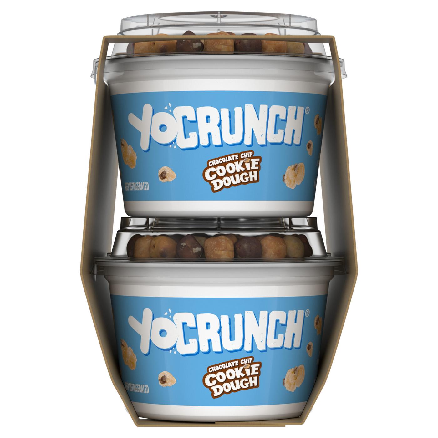 YoCrunch Low-Fat Vanilla With Cookie Dough Yogurt; image 3 of 9