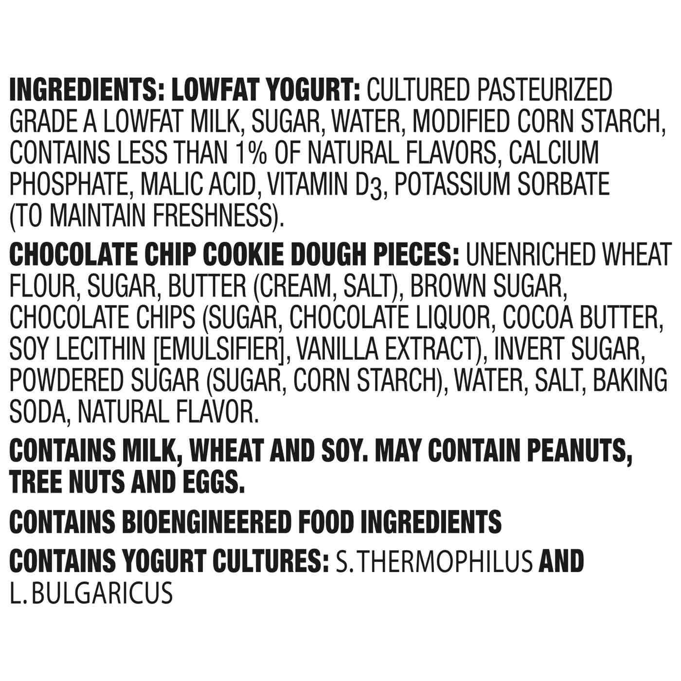 YoCrunch Low-Fat Vanilla With Cookie Dough Yogurt; image 9 of 9