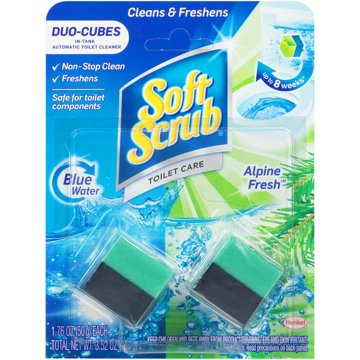 Soft Scrub Soft Scrub In-Tank Toilet Cleaner Duo-Cubes Alpine Fresh, 2 ct