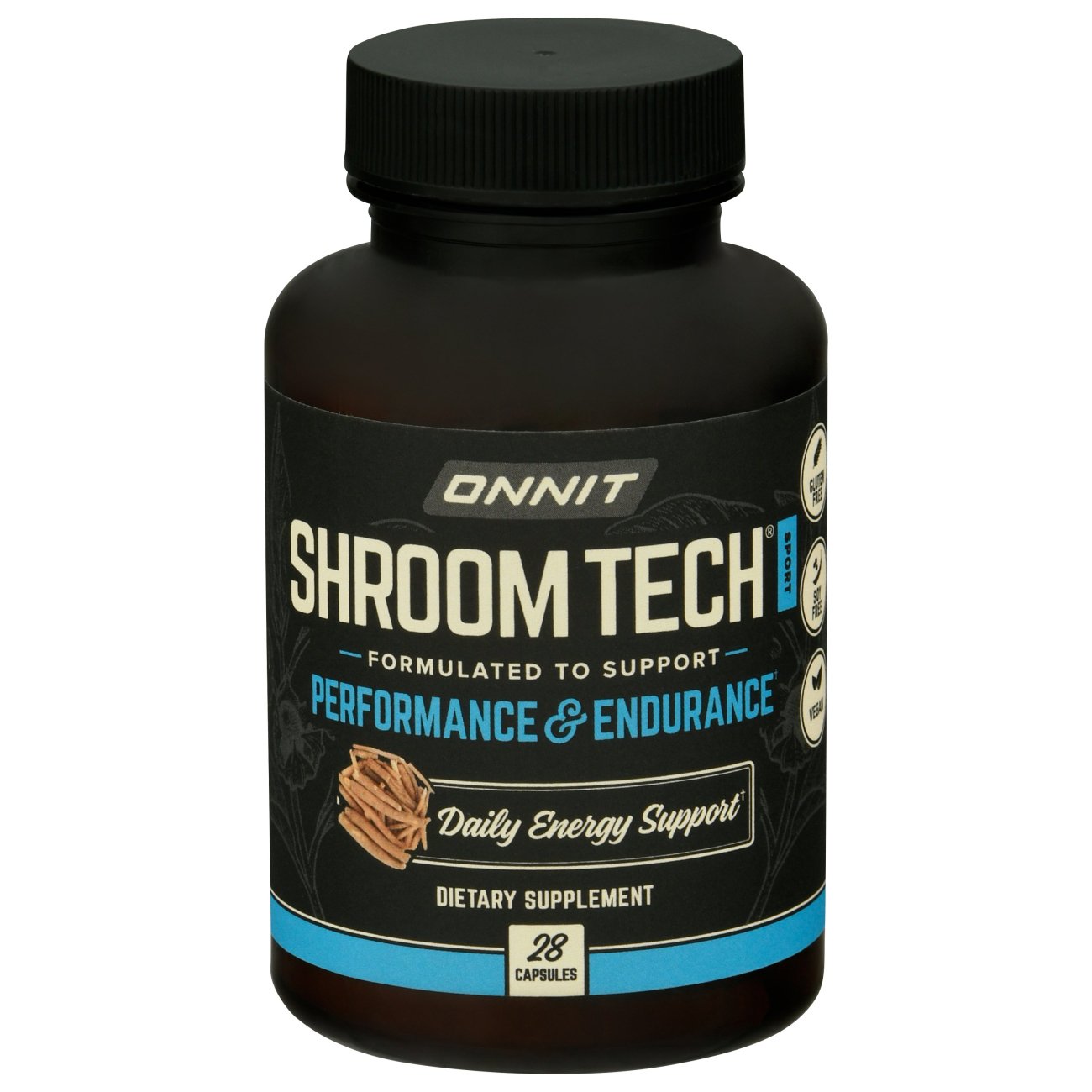 Onnit Shroom Tech Sport Energy & Endurance Capsules, 28 ct