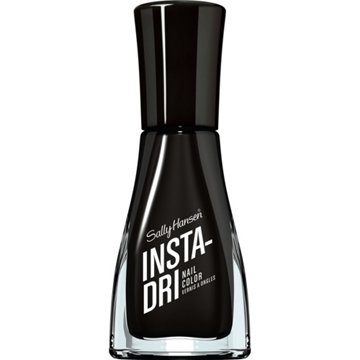 Sally Hansen Insta Dri Nail Polish - Black To Black, 0.31 oz