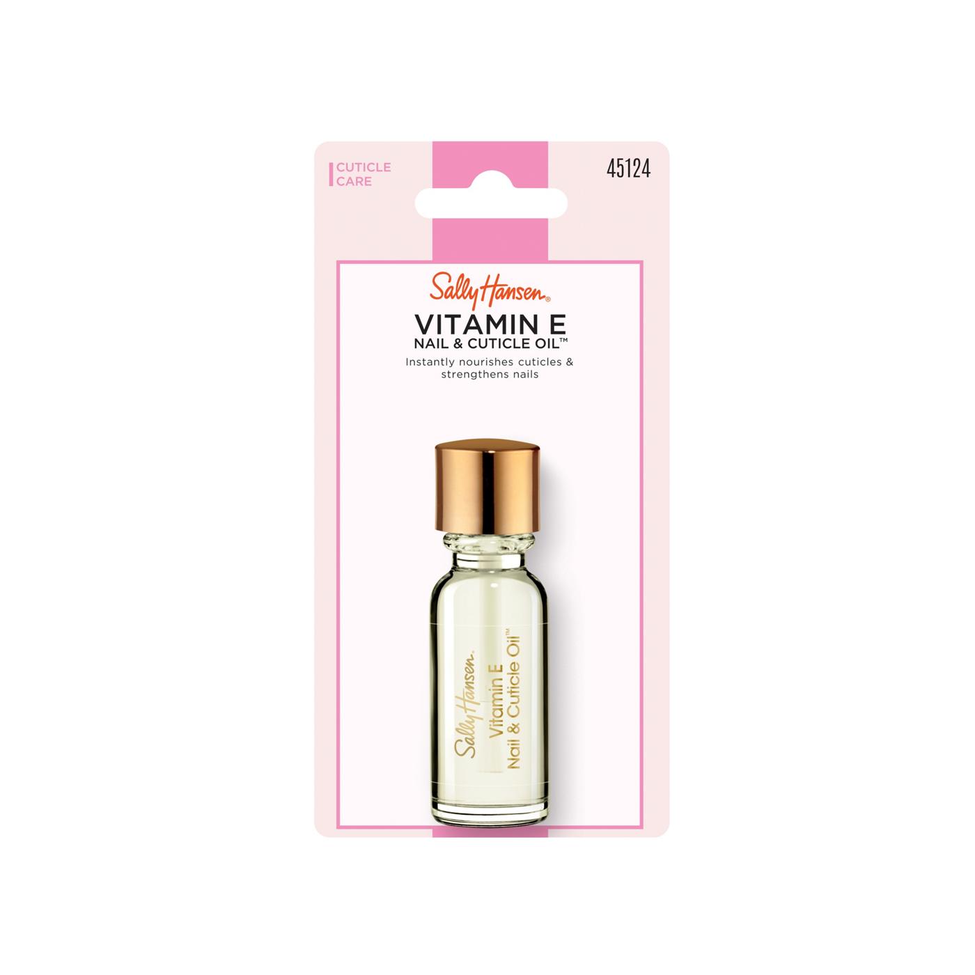 Sally Hansen Vitamin E Nail & Cuticle Oil; image 1 of 2