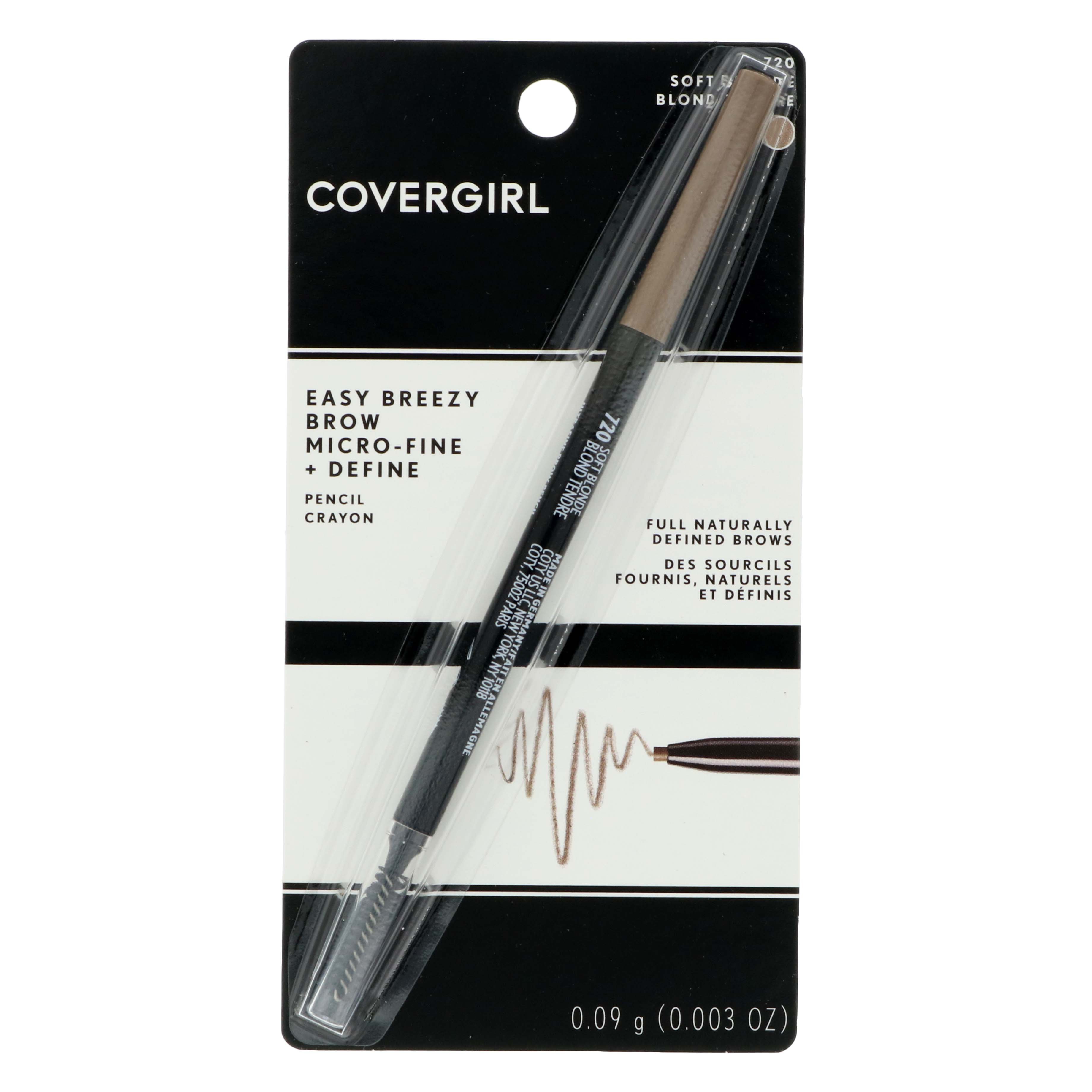 Covergirl Easy Breezy Brow MicroFine Soft Blonde Shop Eyes at HEB