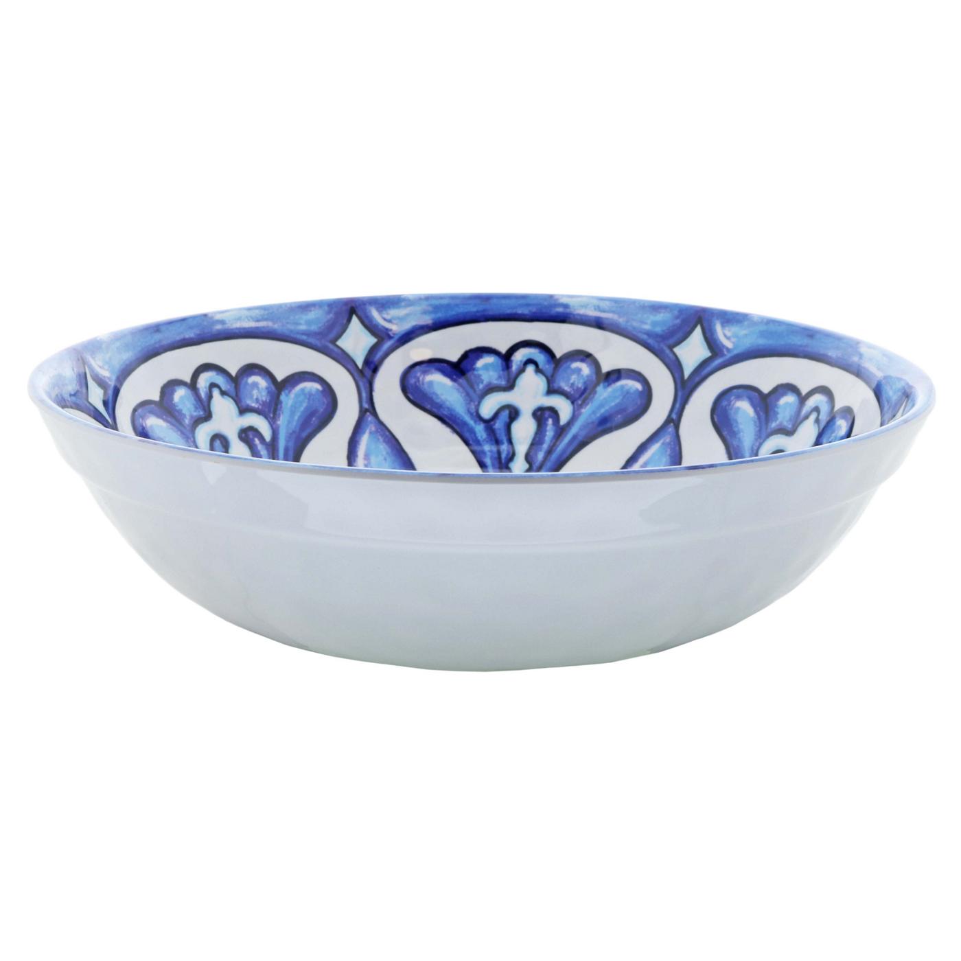 Haven & Key Blue & White Melamine Large Bowl 11in - Shop Bowls at H-E-B