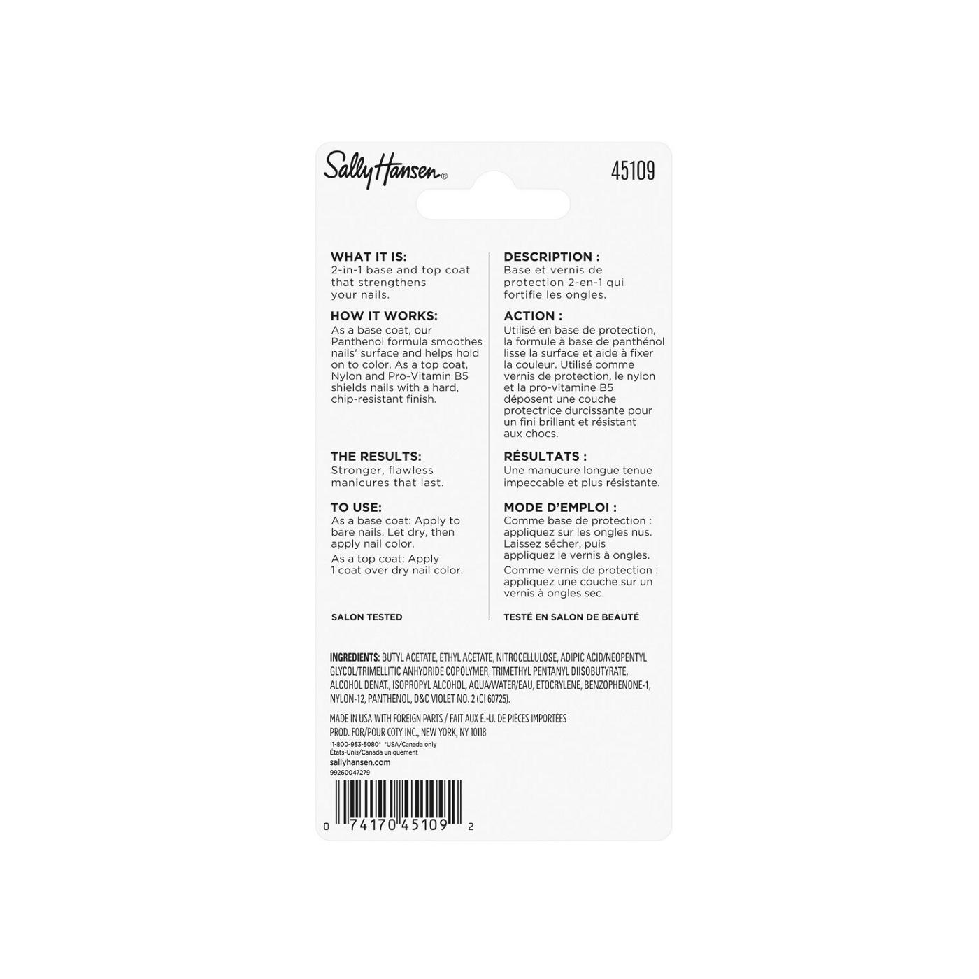 Sally Hansen Double Duty Base & Top Coat Shop Nail polish at HEB