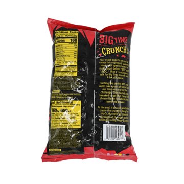 Big Time Crunch! Cheese-Flavored Snacks - Fiery Hot, 9 oz