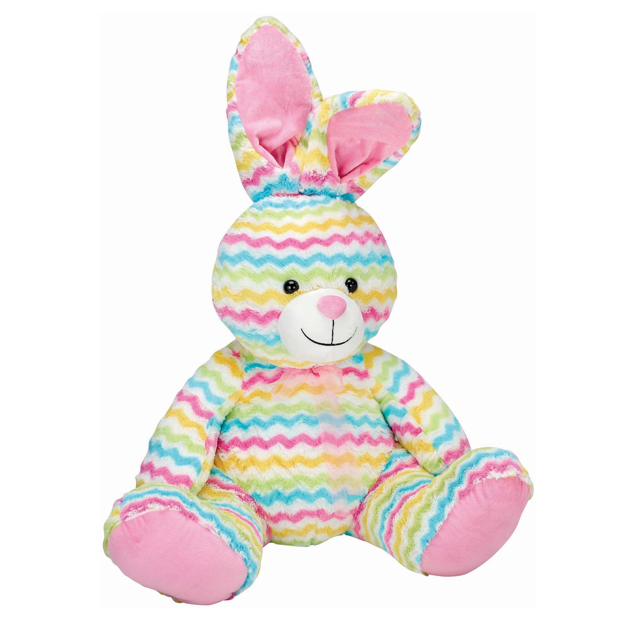 Toy Factory Jumbo Rainbow Rabbit - Shop Plush toys at H-E-B