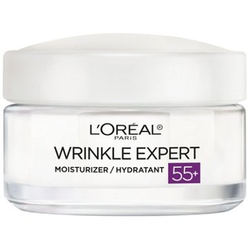 L'Oréal Paris Wrinkle Expert Age 55 Plus Anti-Aging Face Moisturizer, 1.7 oz