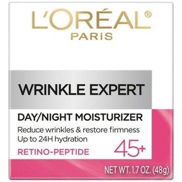 L'Oréal Paris Wrinkle Expert 45+ Anti-Aging Face Moisturizer, 1.7 oz
