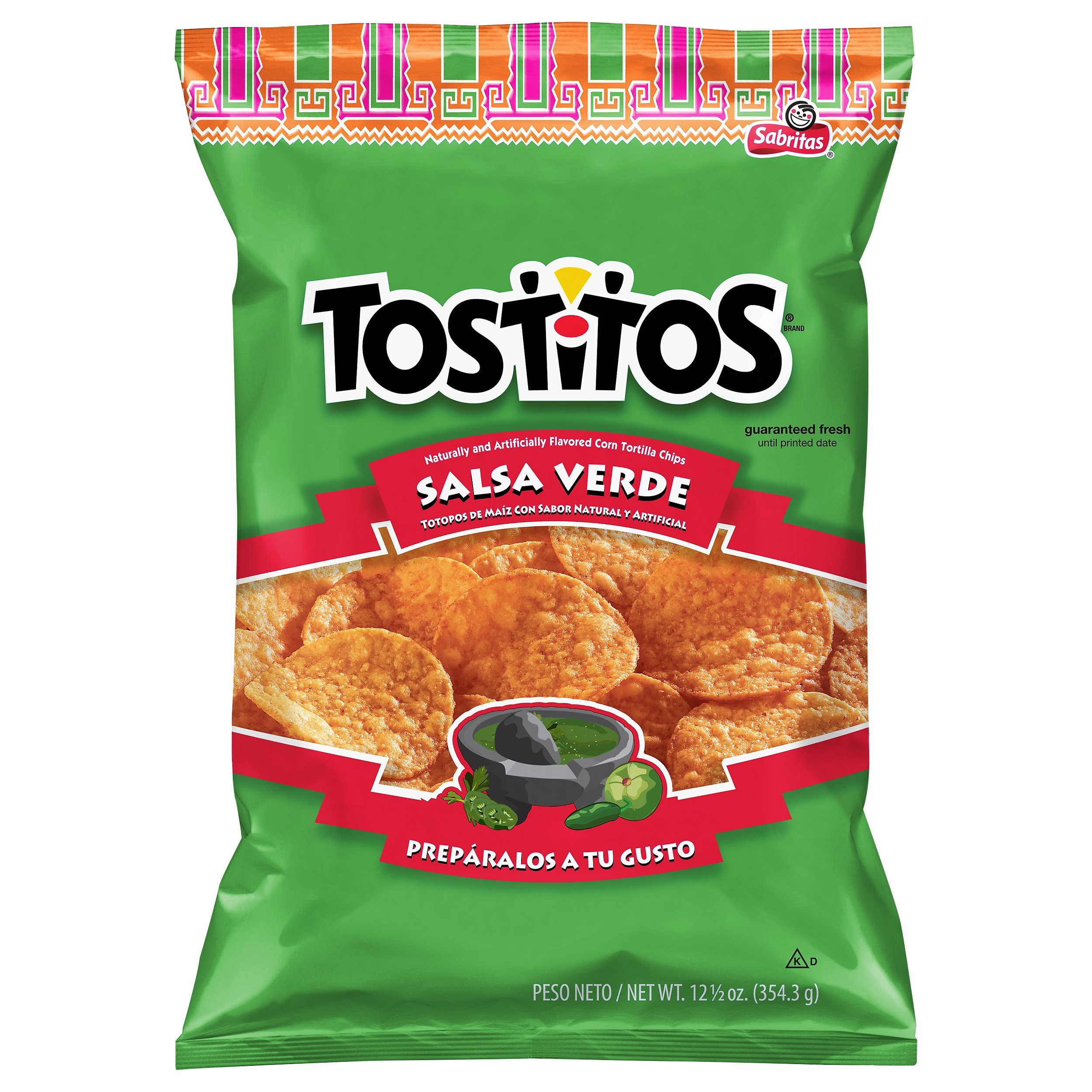 Tostitos Salsa Verde Tortilla Chips - Shop Chips at H-E-B