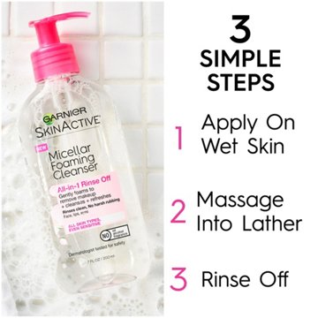 Garnier SkinActive Micellar Foaming Face Wash