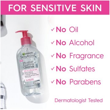 Garnier SkinActive Micellar Foaming Face Wash
