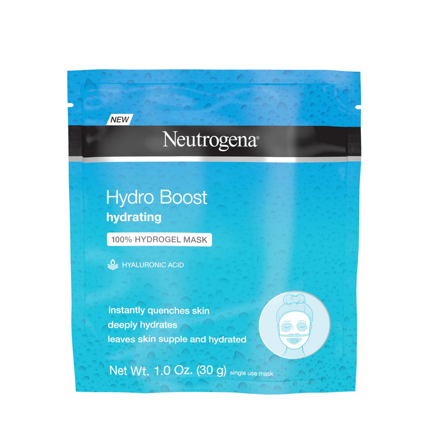 Neutrogena Hydro Boost Hydrating 100% Hydrogel Mask; image 1 of 4