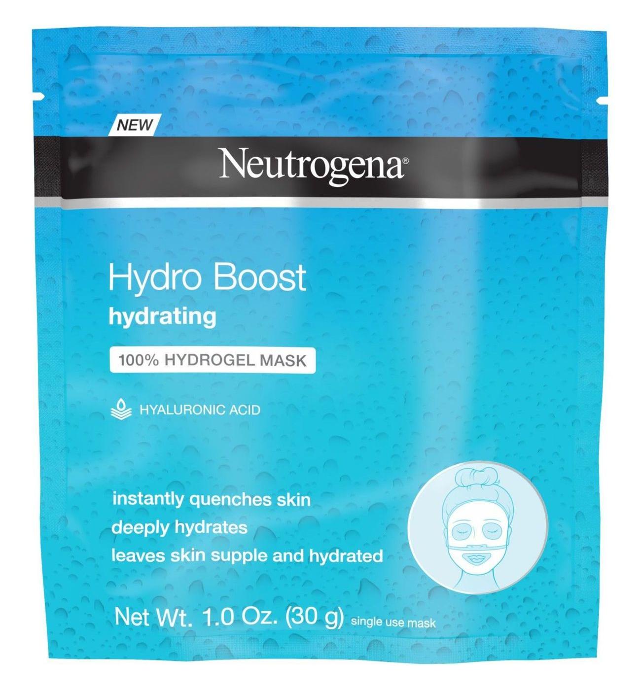Neutrogena Hydro Boost Hydrating 100% Hydrogel Mask; image 1 of 6