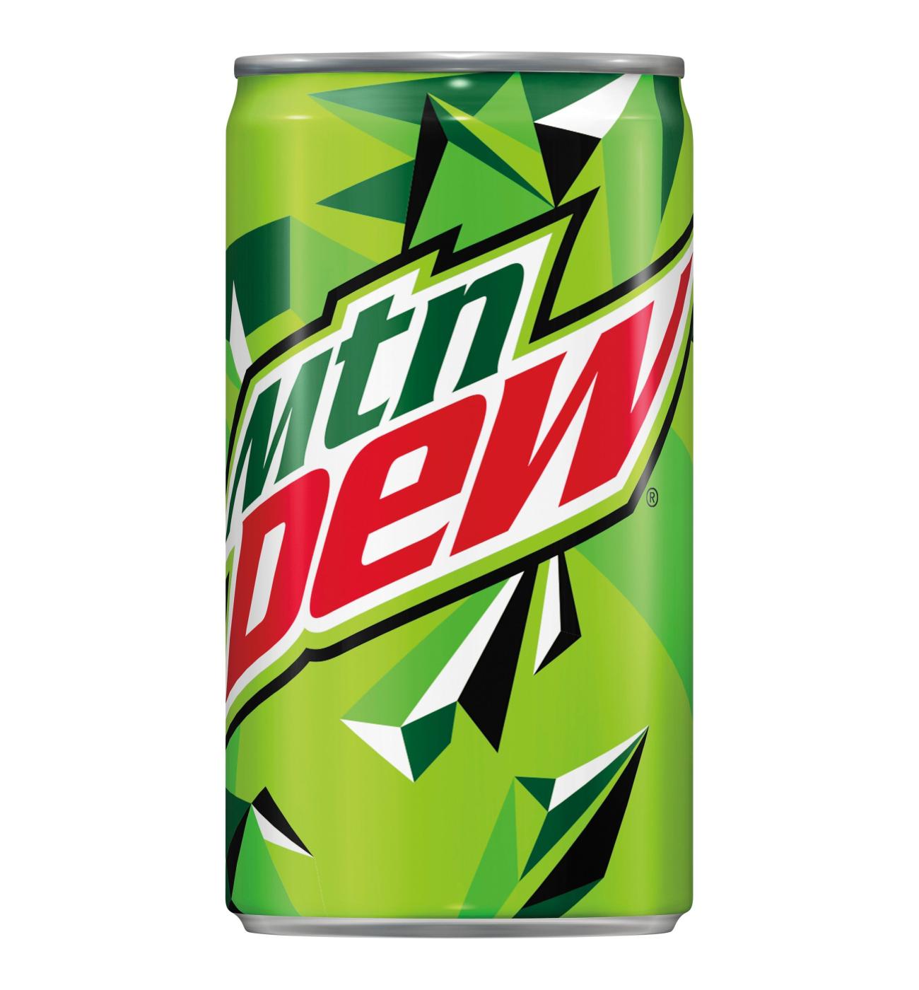Mountain Dew Soda 7.5 oz Cans; image 2 of 2