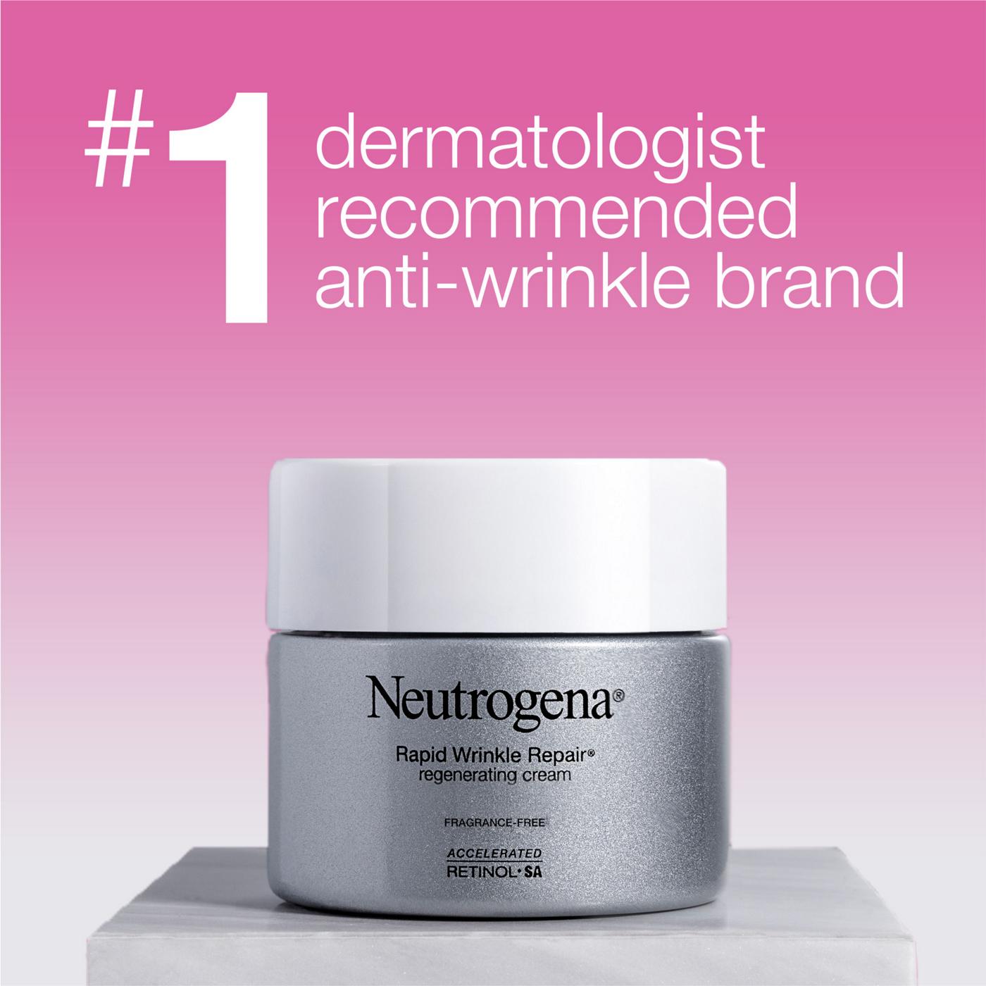 Neutrogena Rapid Wrinkle Repair Retinol Regenerating Cream, Fragrance-Free; image 3 of 4