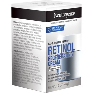 Neutrogena Rapid Wrinkle Repair Retinol Regenerating Cream, Fragrance-Free, 1.7 oz