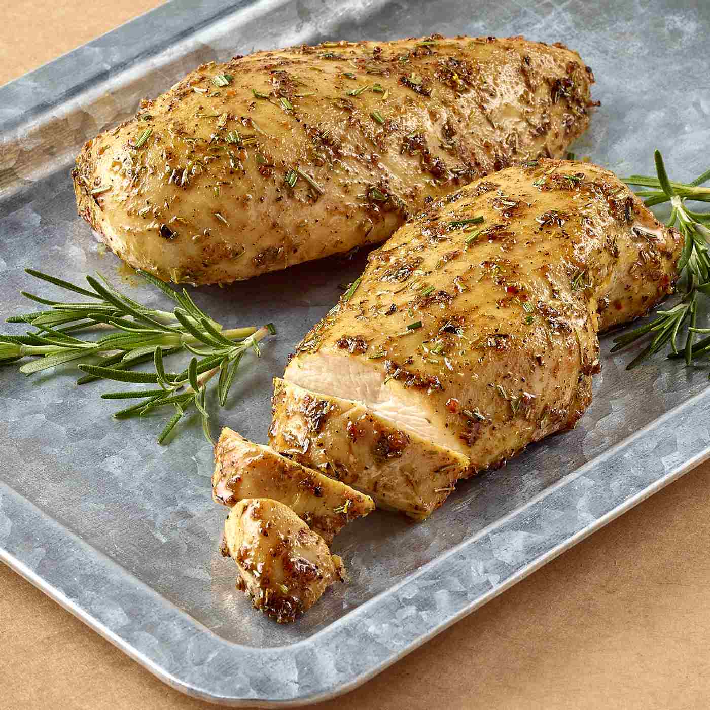 H-E-B Meat Market Marinated Chicken Breast - Rosemary; image 2 of 4