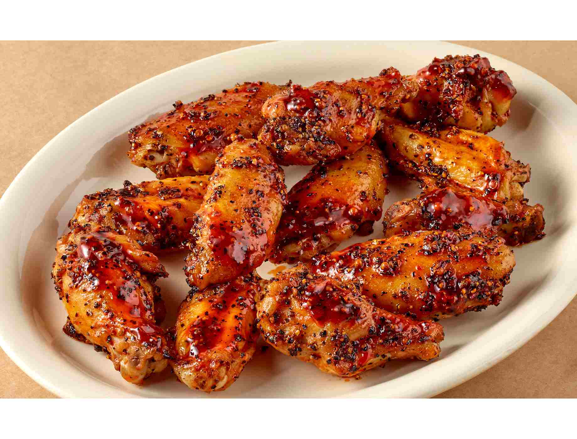 H-E-B Meat Market Marinated Chicken Wings - Smoky BBQ; image 2 of 4