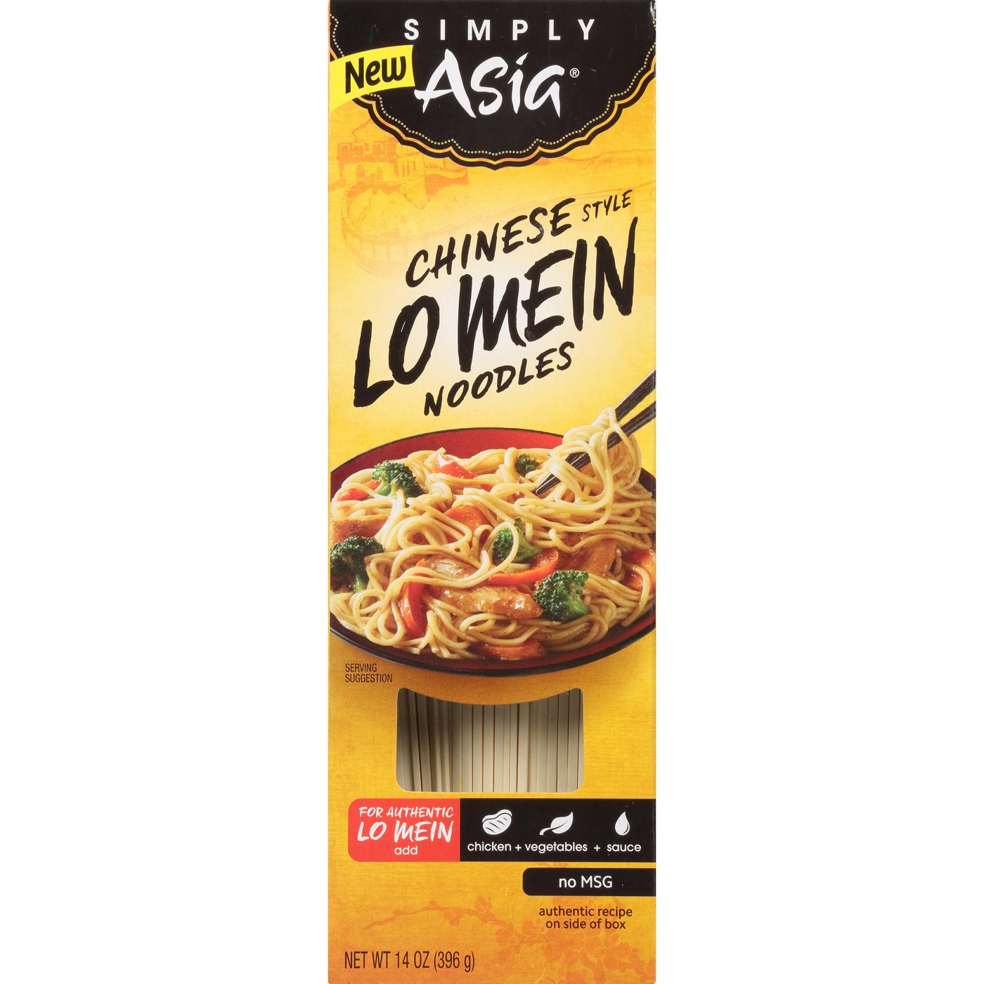 Simply Asia Chinese Style Lo Mein Noodles; image 1 of 8