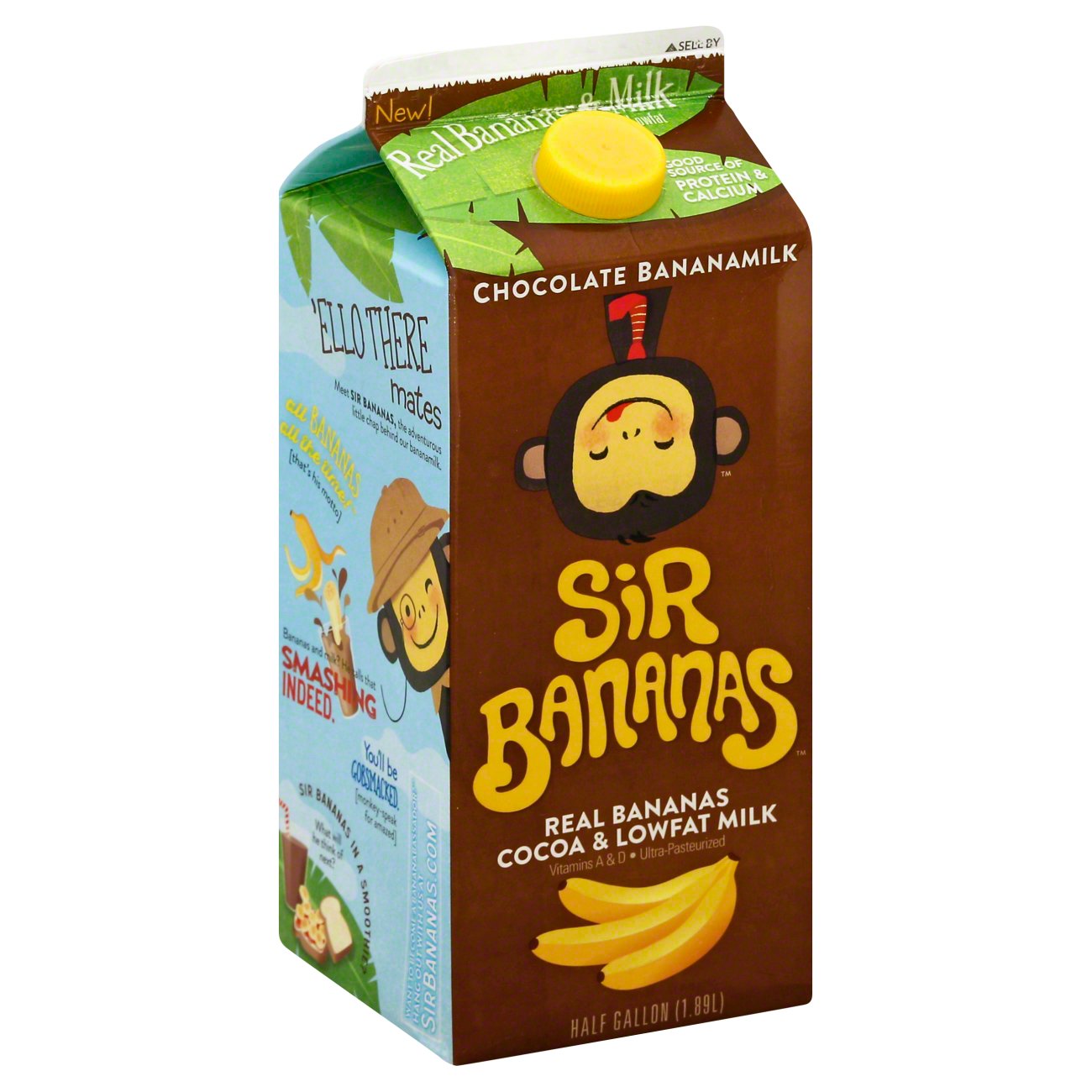 Sir Bananas Low Fat Chocolate Banana Milk Shop Milk at HEB